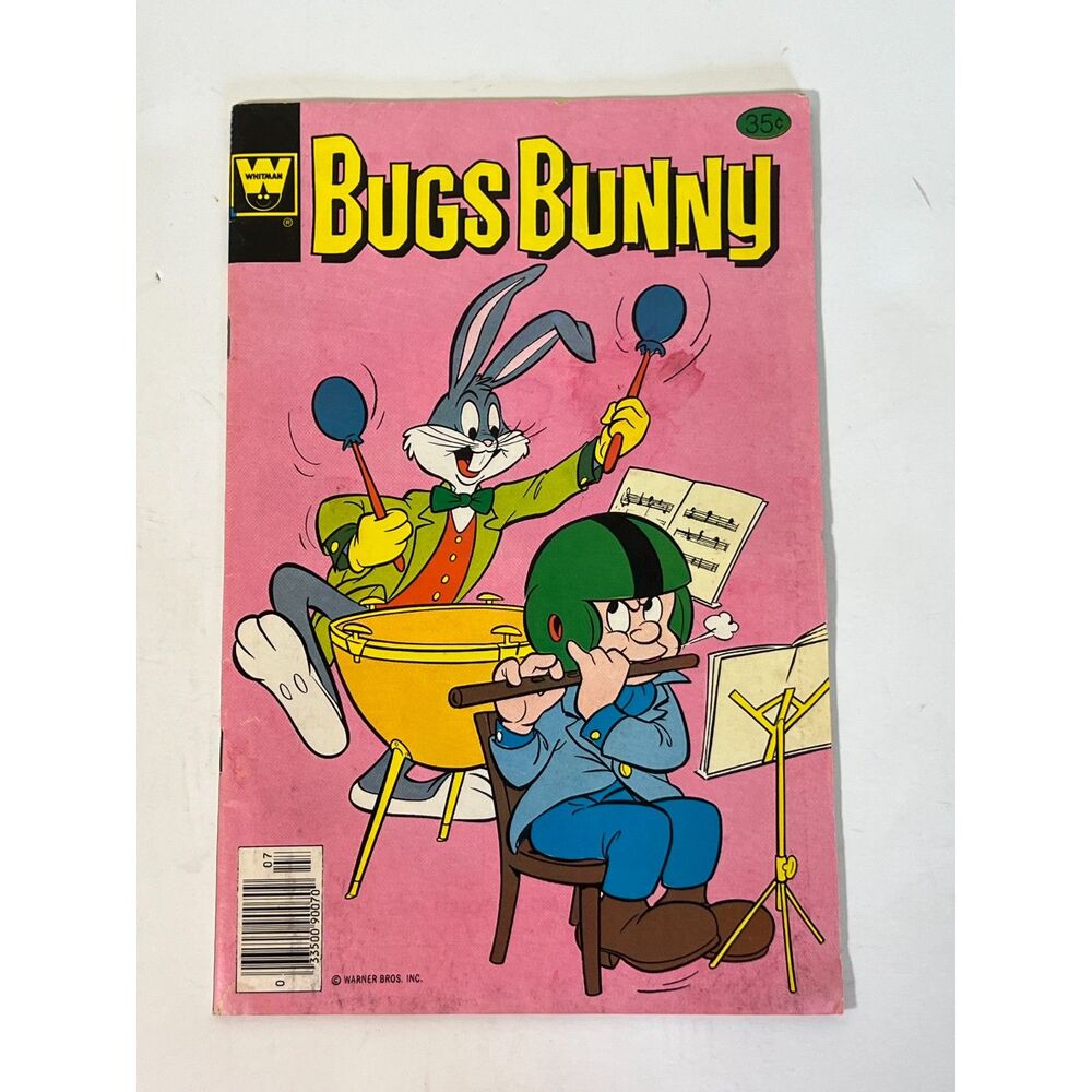 Vintage Bugs Bunny Comic‎ Book Whitman 35c Issue Warner Bros Cartoon